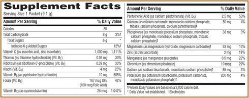 Emergen-C Vitamin C Powder, 1000mg for Daily Immune Support, 30 Count