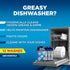 Finish Dishwasher Cleaner Tablets, 12 Count - Deep Cleans Grease & Grime, Fights Odors, 12 Month Supply
