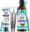 GuruNanda Daily Oral Care Bundle Hydroxyapatite Toothpaste & Coconut Oil Pulling Mouthwash