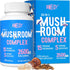 Mushroom Supplement 2600mg, 20-IN-1 Complex - Organic Mushrooms for Natural Energy, Immunity, Memory, Focus & Longevity