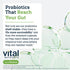 Hyperbiotics Vital Nutrients Leaky Gut Repair Probiotic Supplement, 60 Vegan Count, Strengthens Gut Health