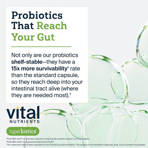 Hyperbiotics Vital Nutrients Pro-Natal Prenatal Probiotics for Women - 30 Tablets, Vegan, Gluten-Free
