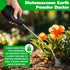 Diatomaceous Earth Powder Duster, Garden Powder Applicator Dispenser with Long Metal Tube