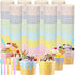 Jingmore 120 Set Paper Ice Cream Cups Bulk with Spoons 6 oz Disposable