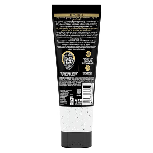TRESemmé Extra Hold Hair Gel Alcohol-Free for 24-Hour Frizz Control and Humidity Protection 9 oz