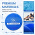 Reusable Round Hot and Cold Gel Ice Packs for Injuries | Cold Compress, Gel Ice Packs, 5 Pack
