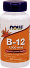 NOW B-12 1000mcg 250 Lozenges