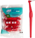 TEPE Interdental Brush Angle, Angled Dental Brush for Teeth Cleaning, Pack of 25, 0.5 mm, Red