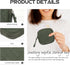 VALICLUD Portable Menstrual Pad Pouch Green Multipurpose Sanitary Towel Storage Bag Small Travel Change Organizer