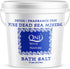 Pure Dead Sea Salt, 5Lb, Fine Bath Salts for Soaking, Acne Eczema Psoriasis Treatment, Fragrance-Free