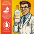 The Natural Dentist 16.9 Oz (Pack 2) Healthy Gums Mouth Wash, Orange Zest, Fl