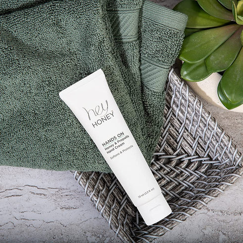 Hey Honey Skincare Hands On | Hydrating Extremely Dry Hand & Elbow Cream, 2.2 Oz