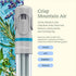 Pen Diffuser in Crisp Mountain Air Essential Oil Blends - Elegant Black Pen, 1.0mm Ballpoint Tip, Ink Refill Included