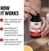 FORCE FACTOR Ultra Berberine Supplement - 60 Capsules, 500mg Berberine with Cinnamon for Cardiovascular Health