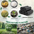 heihaily 2.6 5 100 Count Biodegradable Gallon Garbage Bags - Unscented Rolls Bulk Waste Basket Liners Rip Resistant