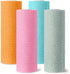 xozeooeu 4 80 10"x10" Rolls Microfiber Cleaning Cloth - Sheets Total, Tear-Away Reusable Paper Towels, Super Absorbent