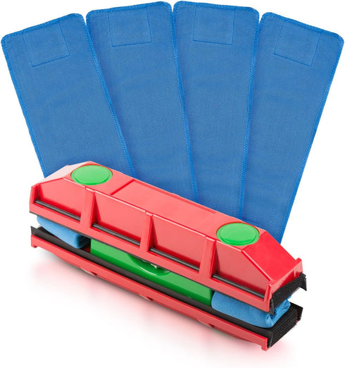 Pack 4) Tyroler Bright Tools Premium Replacement Microfiber Cleaning Cloths | Exclusively Designed for The Glider