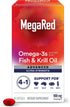 Megared Omega-3 Fish & Krill Oil Supplement 900mg - MegaRed Advanced 4in1,