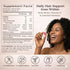 SUUDUUL Gummies (5000mg (30mcg), 60 Gummies Hair Growth for Black Women, with Biotin-Silica Complex Biotin) & Vitamin D