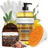 Cosmetasa Anti Cellulite Massage Oil Kit - Organic Arabica Coffee Face &
