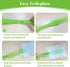 Extendable Duster Mop Handle - Includes 3pc Extended Handles, Compatible with Refill, Detachable and Replaceable (3,