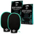 Dermasuri Deep Exfoliating Glove - 2 Pack Body Scrubber for Exfoliating & Dead Skin Removal, Korean Skincare
