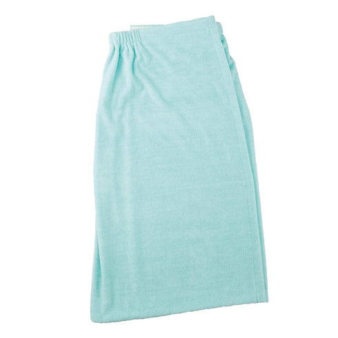 Bucky Spa Quick Drying Microfiber Travel Shower Wrap, Aqua, 55.00" x 32.50"