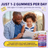 Gummies-Magnesium Gummies Omega-3, B6, D3 2 Pack Kids Magnesium Glycinate for Kids Supplement-w/Zinc, Chamomile