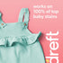 Dreft Stage 2 Active Baby Liquid Laundry Detergent, Hypoallergenic, Helps Remove 99% of Baby Food Stains, 114 Loads