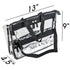 SHANY Travel Bag - The Game Changer, Waterproof Storage for Home or Travel Use