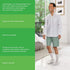 Seamless 3 Pack (6 Count) Diabetic Crew Socks