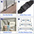 siucicove 2026 350lbs, Bed Rails for Elderly Adults Safety ASTM Approved Upgrade Non-Slip Ergonomic Handle & Storage