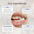 Smile More Toothpaste Tablets with Fluoride & nHAp, Vegan, Enamel Strengthening, Eco-Friendly Tin, 62 Tablets, Cool Mint