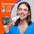 Portable Cordless Water Flosser, Rechargeable Dental Flosser with 1500 mAh Battery, 4 Modes