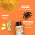 Turmeric Curcumin Supplement with Ginger Root, Joint Support, 95% Curcuminoids, 2 Pack for Max Absorption
