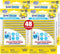 SANI 360° Drain Cleaner and Deodorizer, 48 Count, Lemon Scent Enzyme Pipe Cleaners, Safe for Sinks