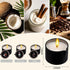 IUJOCQL 3 Pack Set (2.35 oz 3 Low Temperature Massage Oil Candle Each) Soy Wax Candles That Melt into Skin-Nourishing