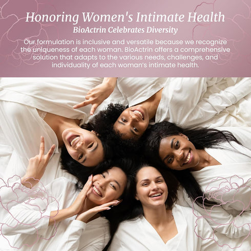 Bioactrin Vaginal Probiotics for Women - Bacterial Vaginosis Treatment, 28 Pills for Vaginitis Support