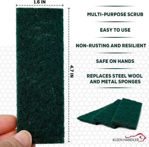 60 Pcs Slicer EZ Scrub Pad, Electric Blade Cleaning Tool for Deli Slicing Machine, Small Scrub Pads