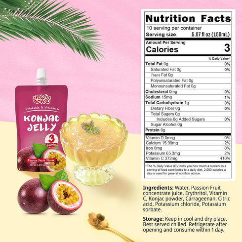Pack, 20 Pack, 0 VOLO VERO Konjac Jelly Pouch Drinkable Variety Low Calories, Sugar, Gluten Free, Keto, Collagen