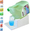 Skywin Laundry Room Detergent Dispenser and Holder - Organizer, Drip Tray, Soap Cup Storage (White, 1)