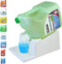 Skywin Laundry Room Detergent Dispenser and Holder - Organizer, Drip Tray, Soap Cup Storage (White, 1)