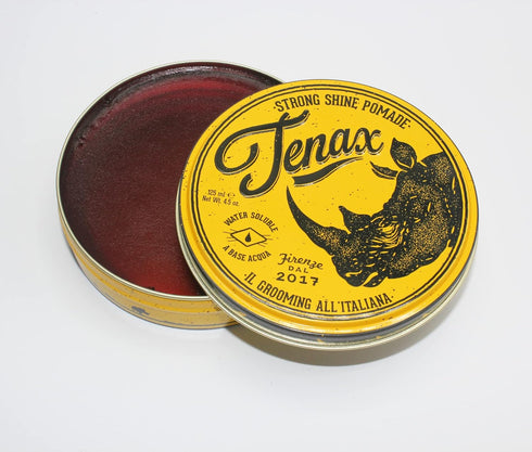 Tenax Strong Hold Water Soluble Pomade with Clean Shine, 4.5 oz