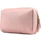 Narwey PU Leather Pink Makeup Bag, Travel Cosmetic Bag Toiletry Organizer with Compartments for Women