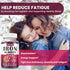 (2 Pack) Iron Gummies Supplement for Women & Men, Vegan Blood Builder with Vitamin C, B12, Folate - Grape Flavor, 120