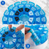 Monthly Pill Box by MEDca - Smart Prescription Organization with Multiple Daily Doses Section, Removable Compartments
