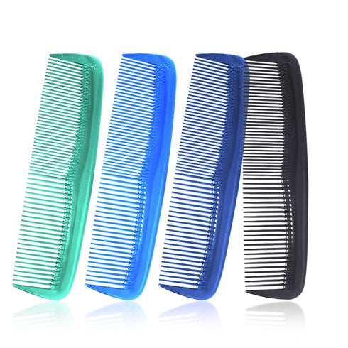 Soft 'N Style Hair Care 4-Pack Comb - Not Breakable - Mens Comb/Fine Tooth Comb