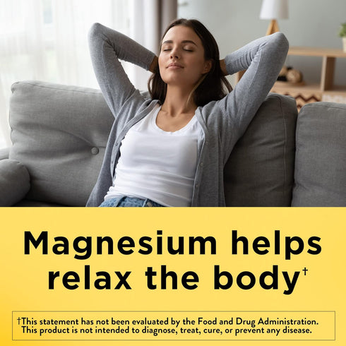 Nature Made Magnesium Oxide 250 mg, 200 Tablets, Muscle, Heart, Bone & Nerve Health Support