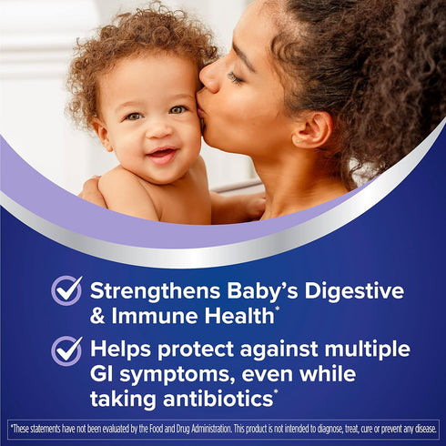 Florastor Baby Daily Probiotic Supplement, Powder Mixes with Milk or Soft Foods, 18 Powder Sticks