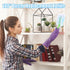 30PCS Disposable Duster Refills, 180 Degree Electrostatic Replacement Heads for Home Office Multi-Surface Dusting